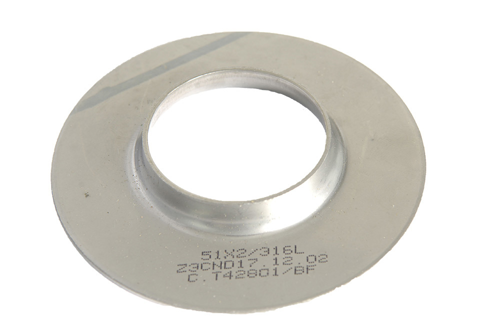 SS 316L 1.4404 Collar ring ASTM A403 219,08x3,76 mm 8"x10S