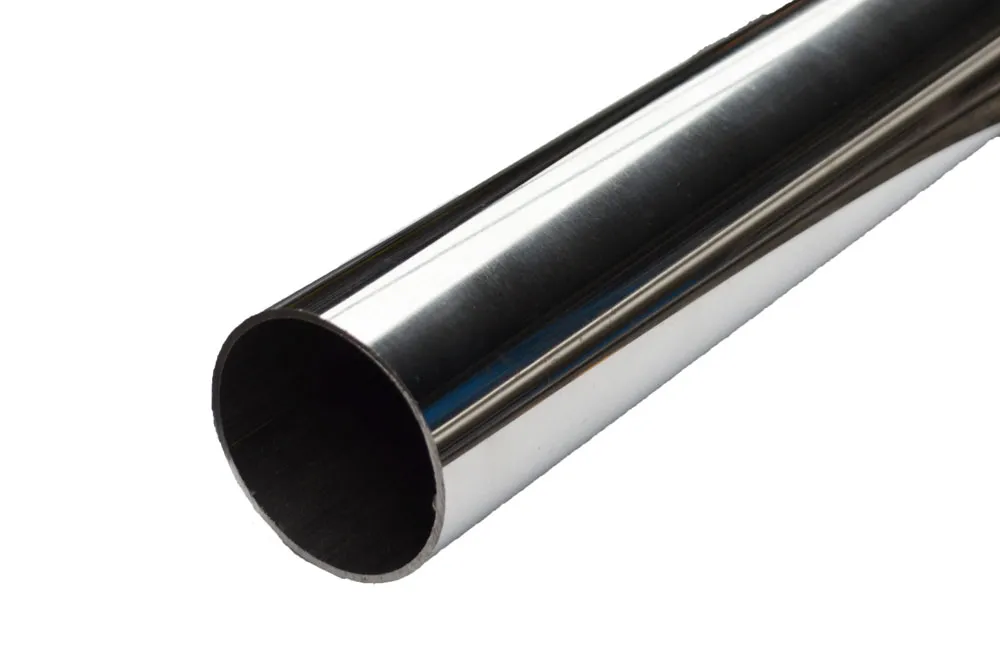 SS 316L 1.4404 Tube welded/unannealed EN10217-7 high gloss 30x2 mm