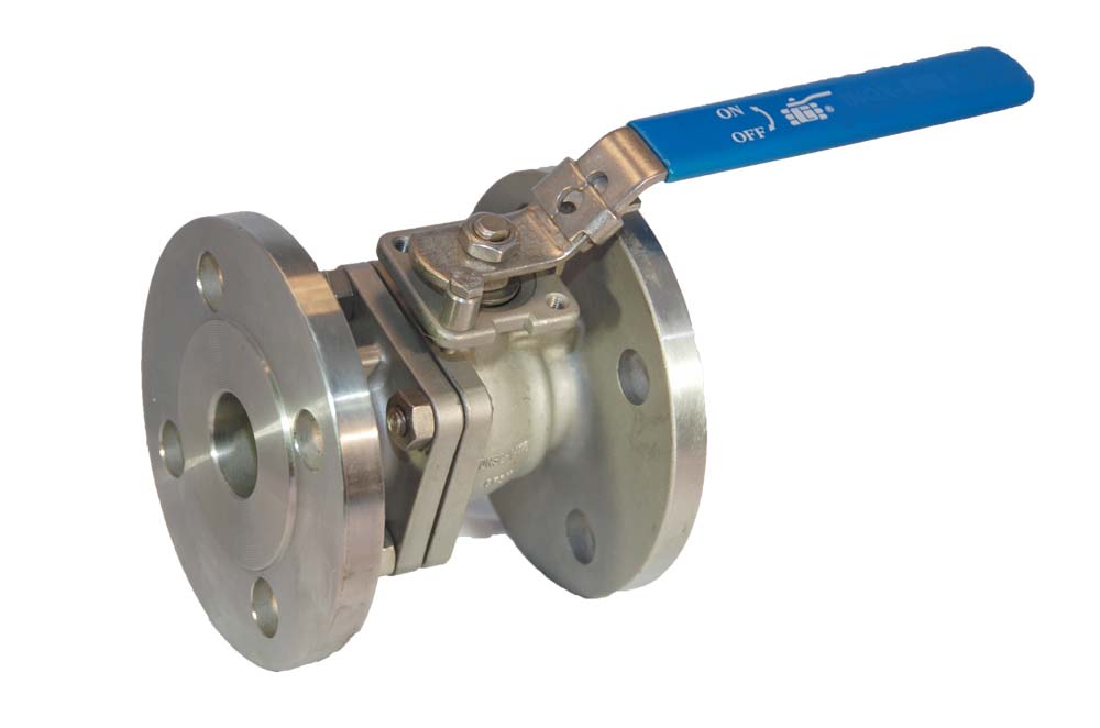 Ball valve flanged