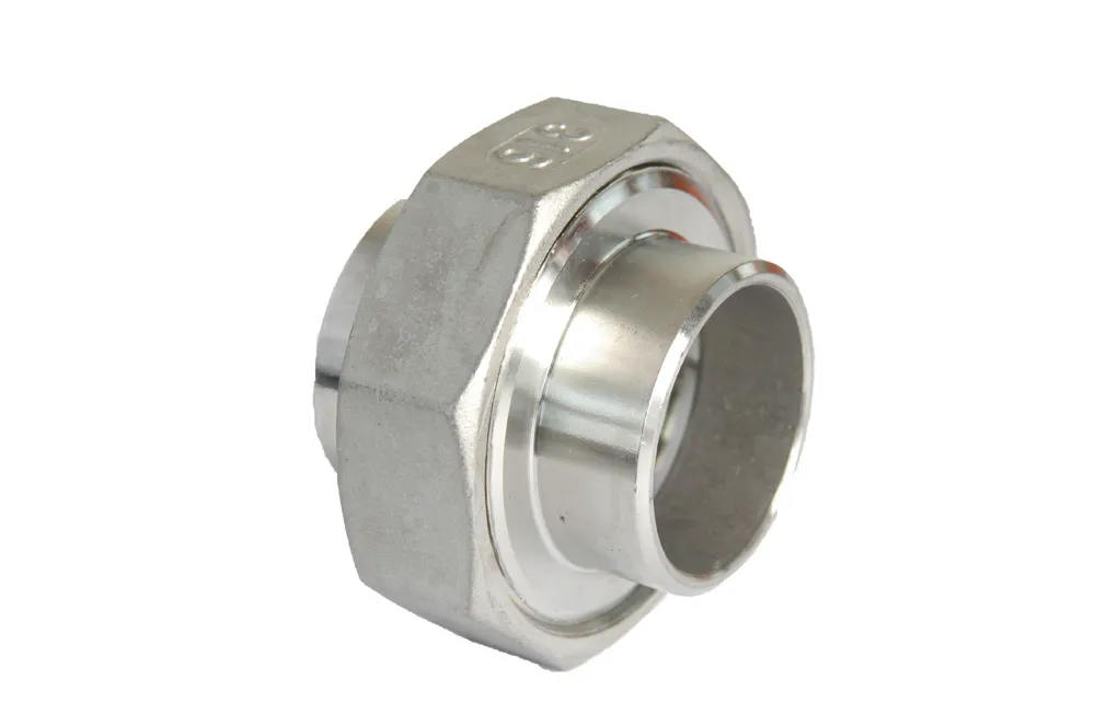 SS 316L 1.4404 Coupling 3-pcs con weld/weld (nr 360) 1/8"
