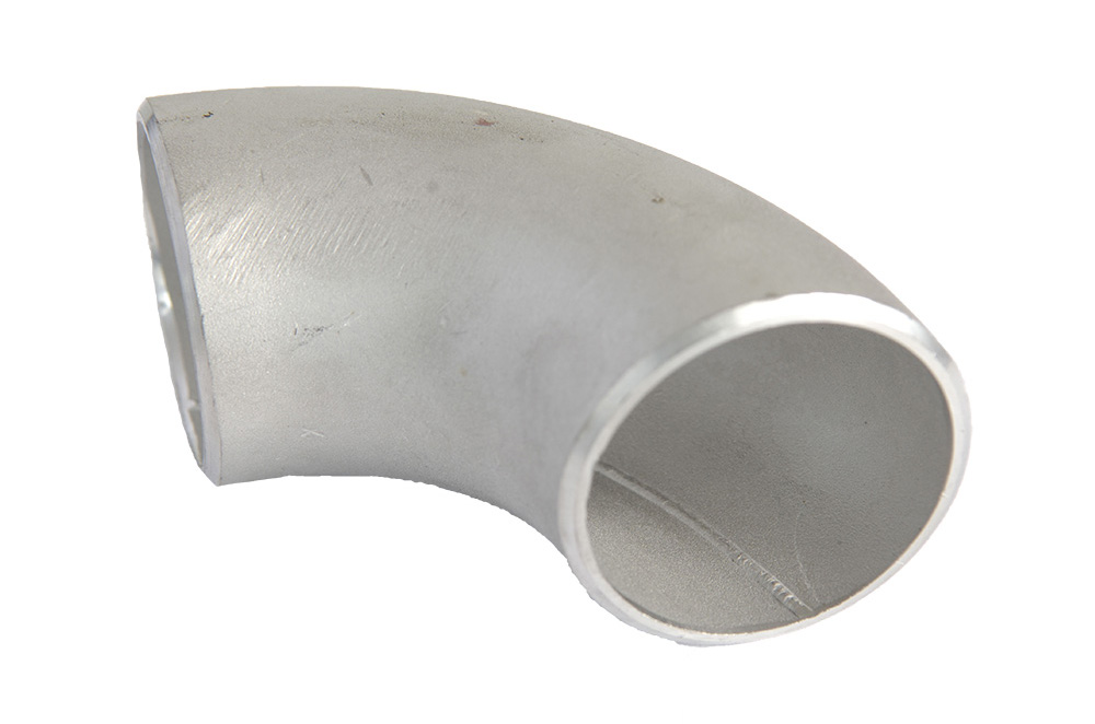 SS 316L 1.4404 Weld elbow 90 gr welded ASTM A403 21,34x2,77 mm 1/2"x40S R=38,1 mm