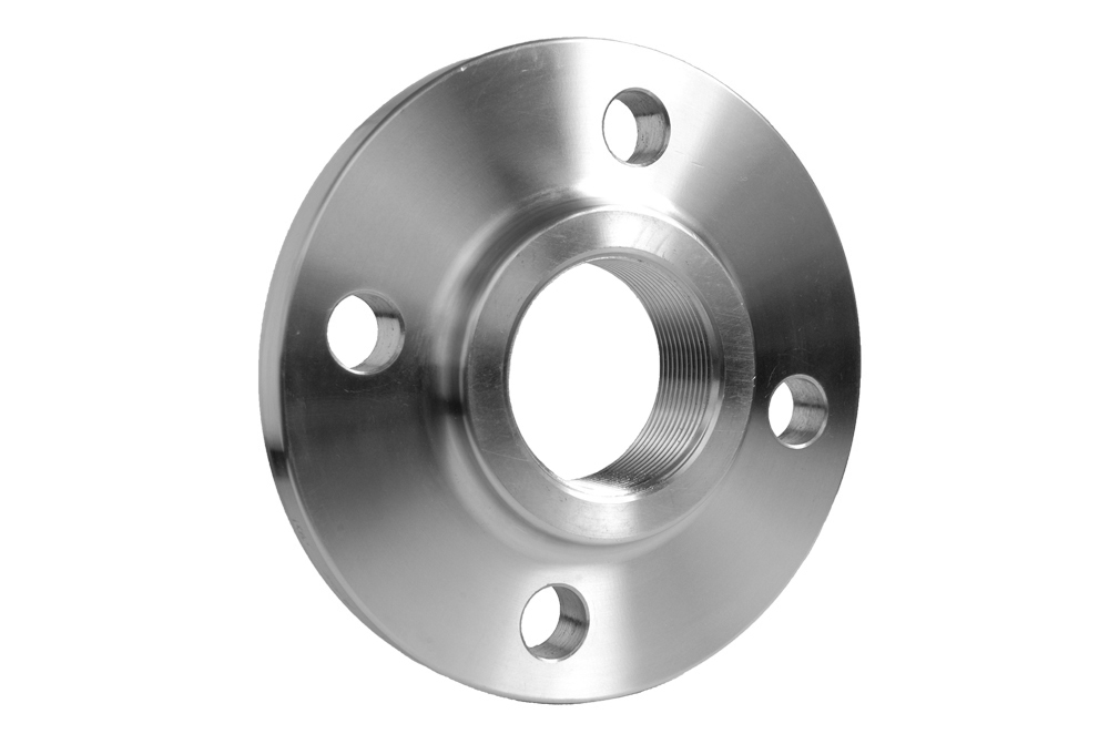 Steel P250GH Threaded flange PN16/4 holes BSP DIN 2566 galvanized DN32/1.1/4"