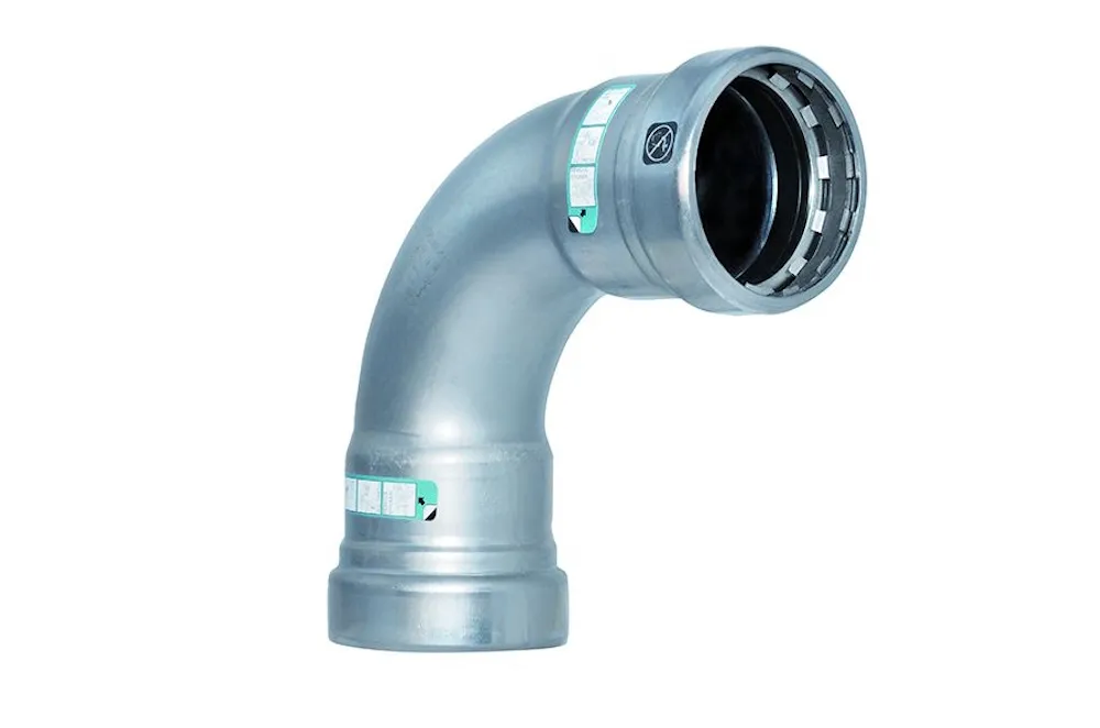 Steel SANHA Heavy Press elbow 90 deg press/press 48,3 mm 1.1/2"