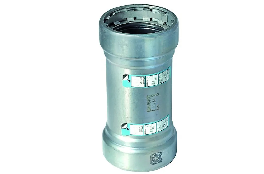 Steel SANHA Heavy Press Slip coupling P/P 33,7 mm 1"