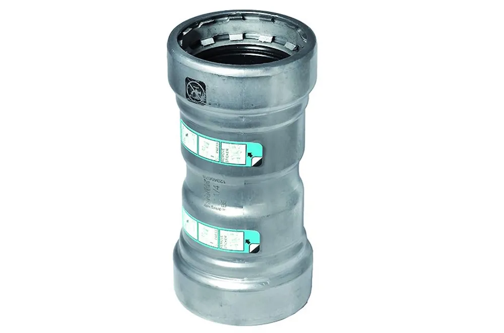 Steel SANHA Heavy Press single coupling P/P 26,9 mm 3/4"