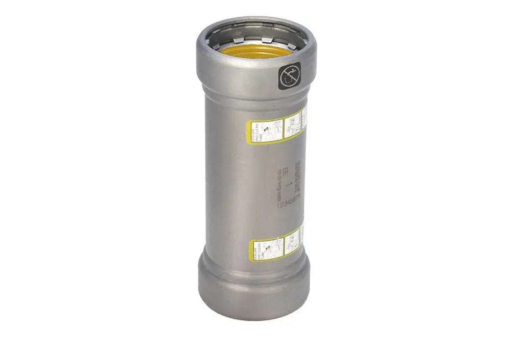 Steel SANHA Heavy Press Slip coupling long P/P Gas 60,3 mm 2"