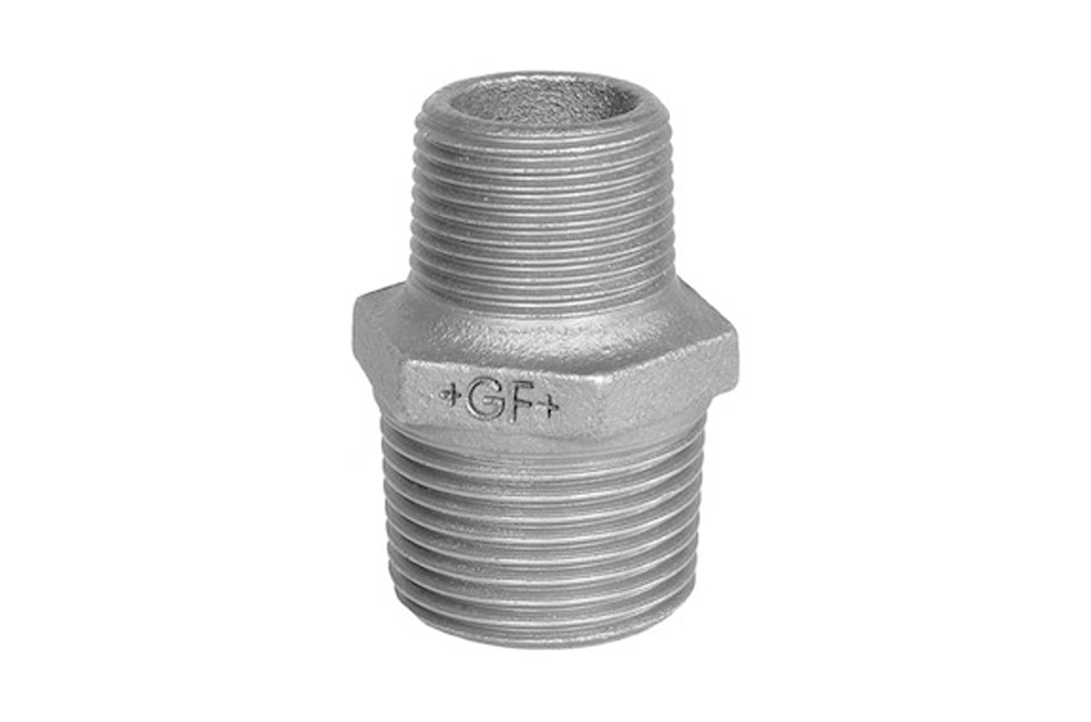 Galvanized mall. Reducing nipple (nr 245) BSP 4"x2.1/2"