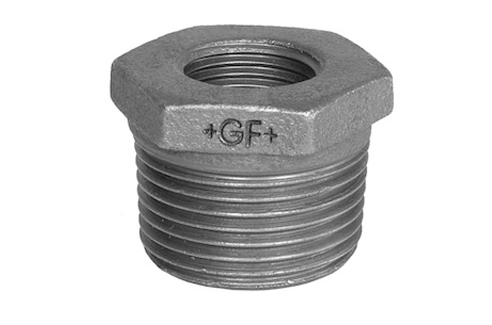 Galvanized mall. Reducing ring (nr 241) BSP 4"x2"