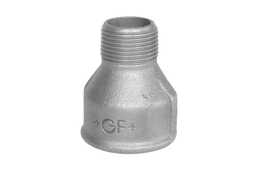 Galvanized mall. Reducing socket nipple (nr 246) BSP 2"x1"