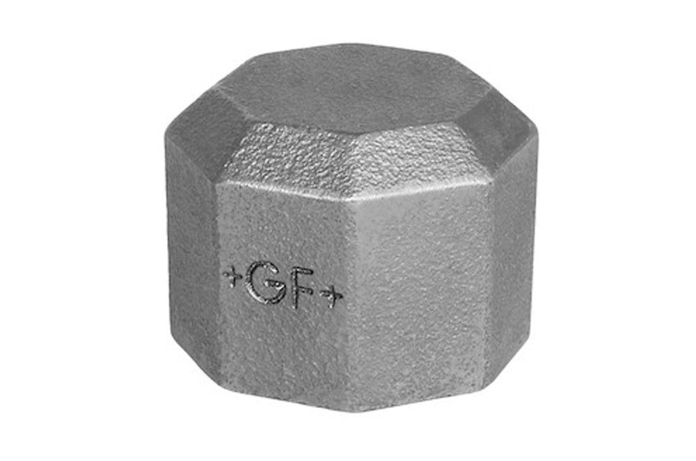 Galvanized mall. Hexagon cap (nr 300) BSP 2"