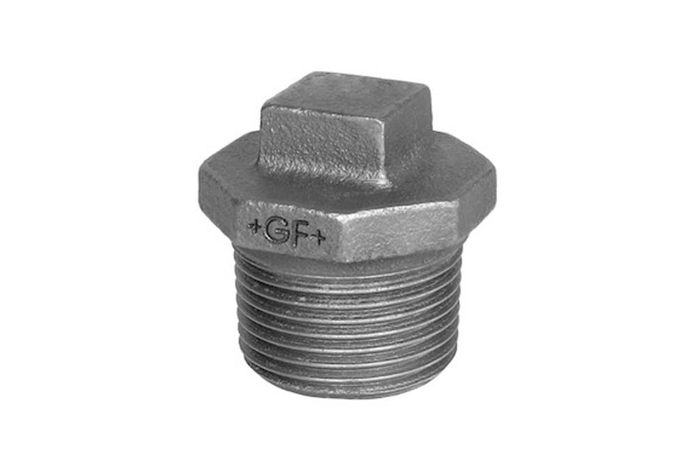 Galvanized mall. Hexagon plug (nr 290) BSP 2"